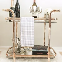 Serena Bar Cart - Gold