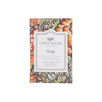 Greenleaf Small Scented Sachet - Hope