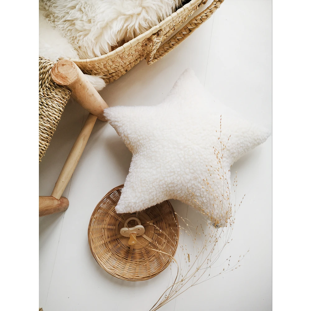 Star Pillow - Ivory