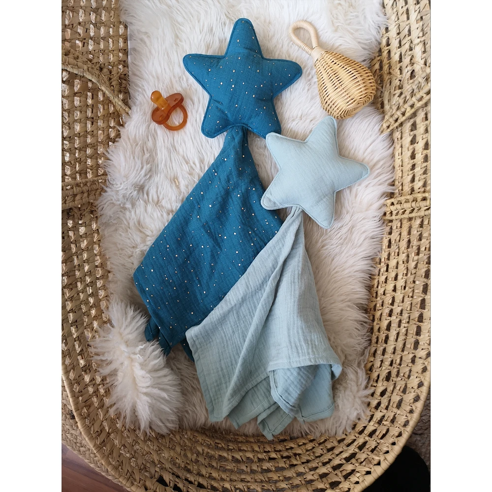 Doudou, étoile, ensemble de 2