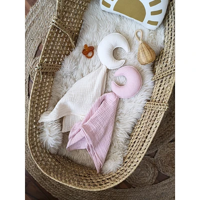 Doudou, lune, ensemble de 2