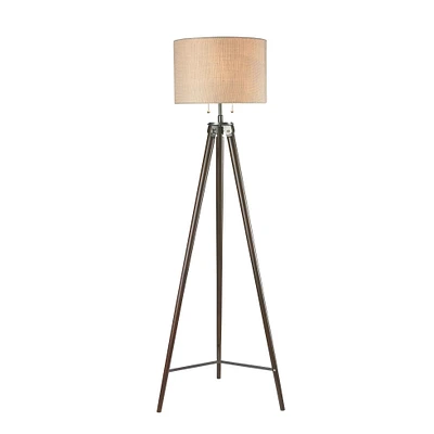 Taylor Tripod Floor Lamp - Antique Bronze