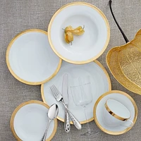 Michael Aram Goldsmith 5-Piece Dinnerware Set