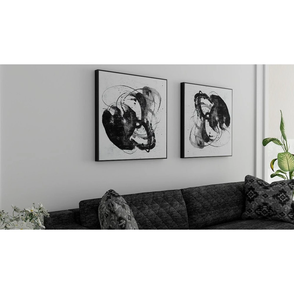 Abyss II Hand Painted Canvas