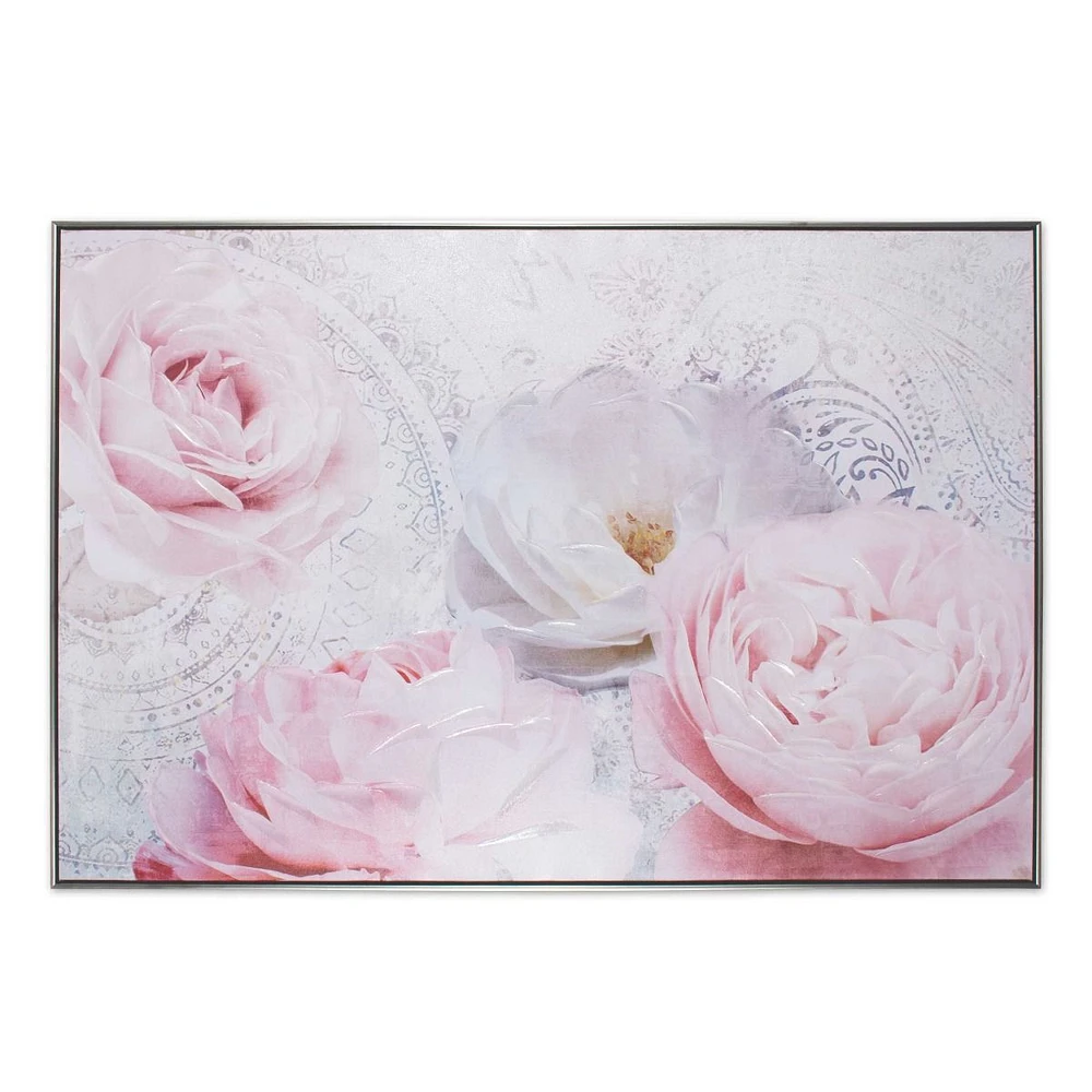 Giclée sur toile peinte à la main « Perfect Peonies »