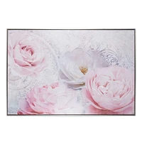 Giclée sur toile peinte à la main « Perfect Peonies »