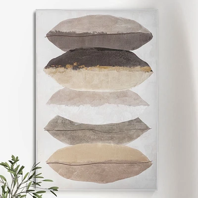 Giclée sur toile encadrée peinte à la main « Sweet Serenity »