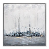 Toile encadrée à la main « Clipper Coterie »