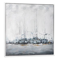 Toile encadrée à la main « Clipper Coterie »