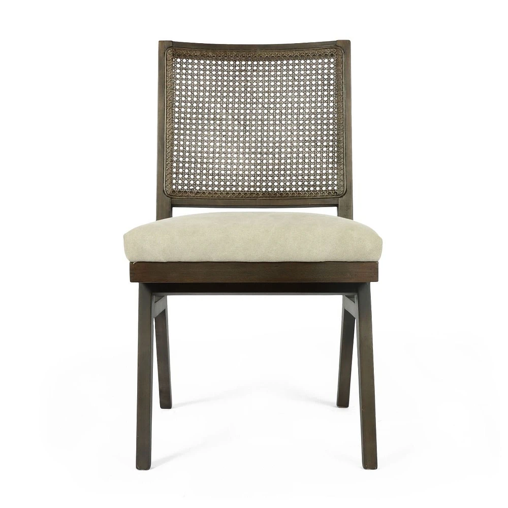 Set of 2 Westin Cane Back Dining Chairs