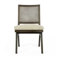 Set of 2 Westin Cane Back Dining Chairs