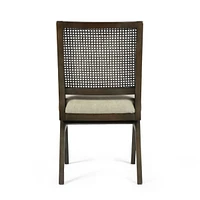 Set of 2 Westin Cane Back Dining Chairs