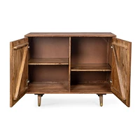 Cabinet d'accent en bois « Hadley » 37 po de largeur