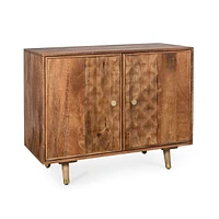 Cabinet d'accent en bois « Hadley » 37 po de largeur