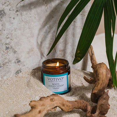 Bougie en pot 2,8 oz « Votivo » - Sables blancs de la mer