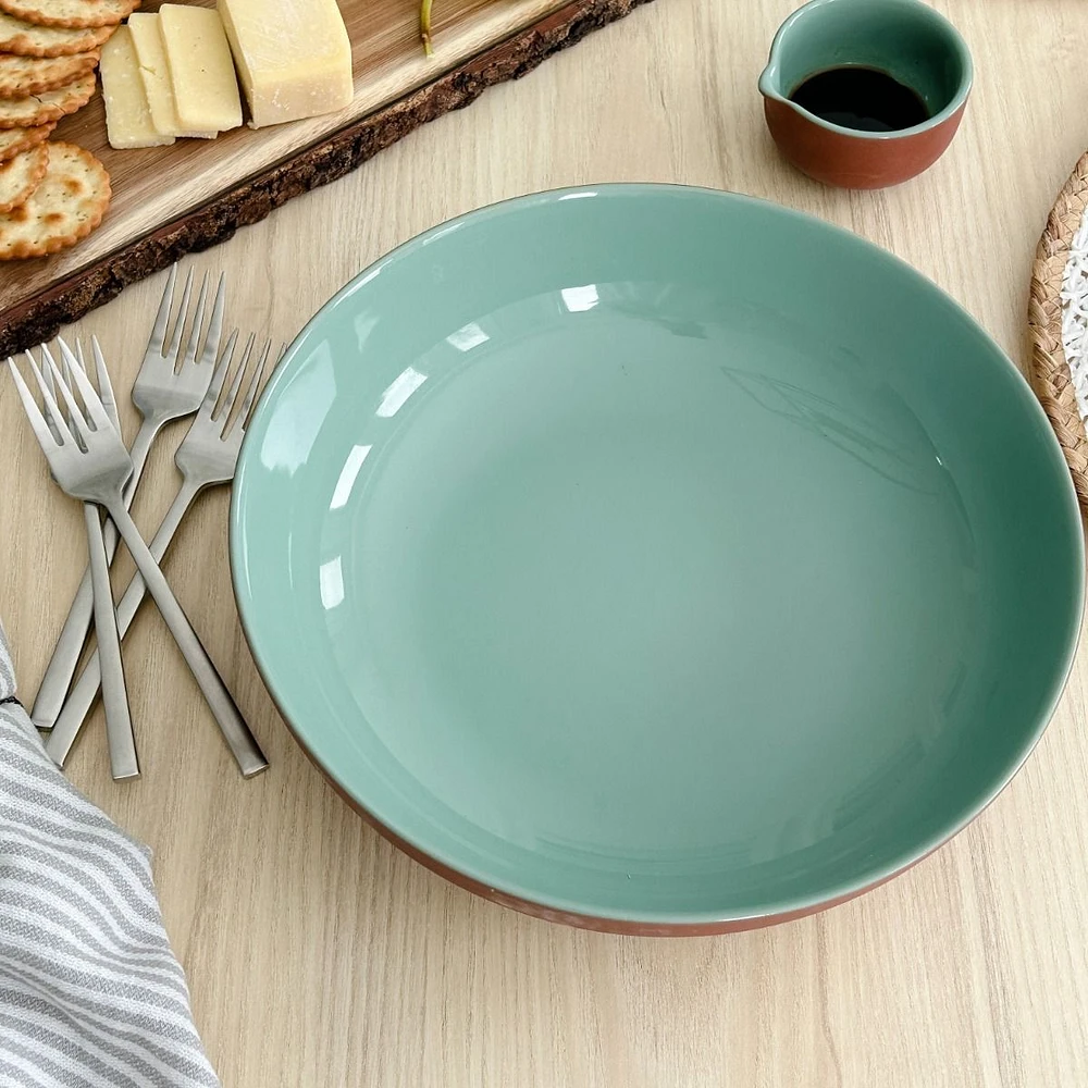 Sienna Teal Bowl by Maxwell & Williams - 28 cm