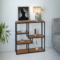 Adeline Shelf - Black / Brown