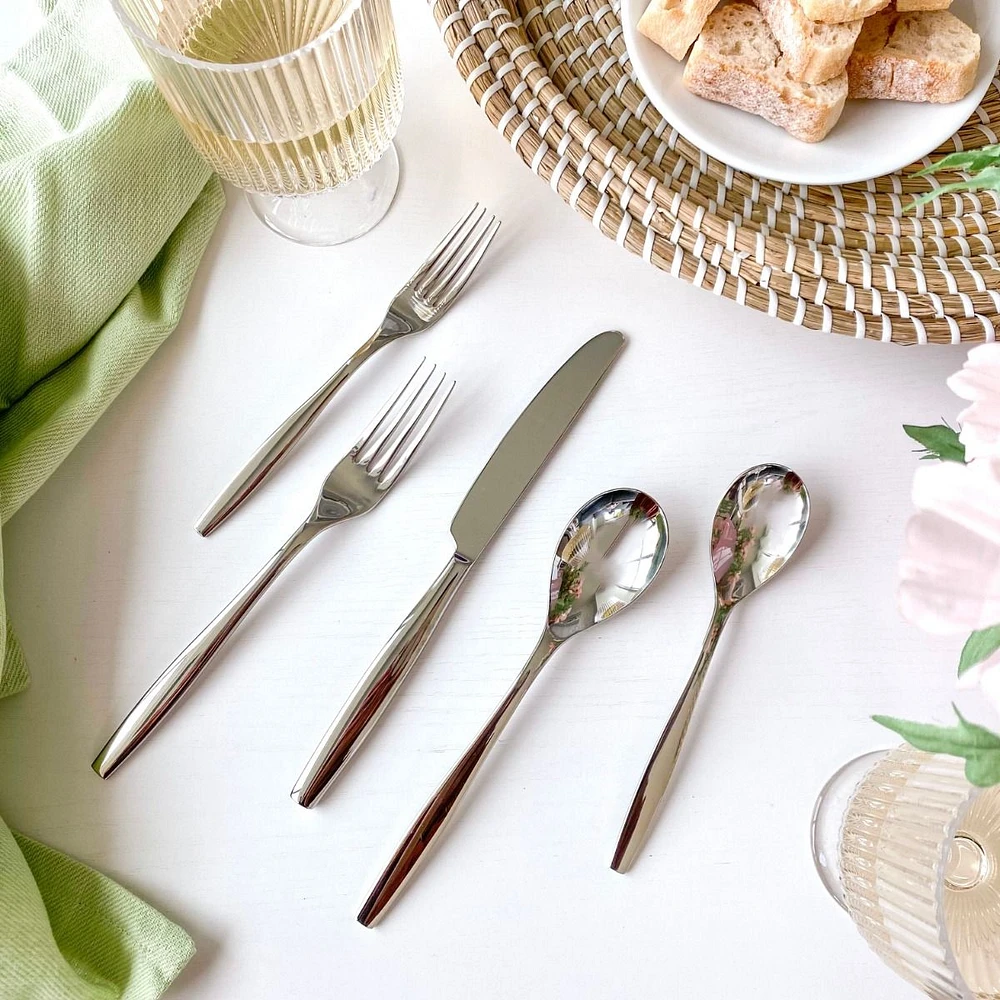 Aidan 45-Piece Flatware Set by Nambé