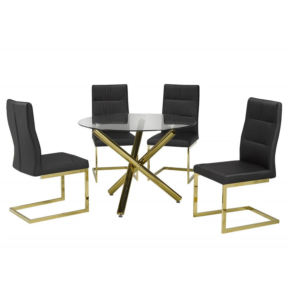 Fresno 5-Piece Dining Set