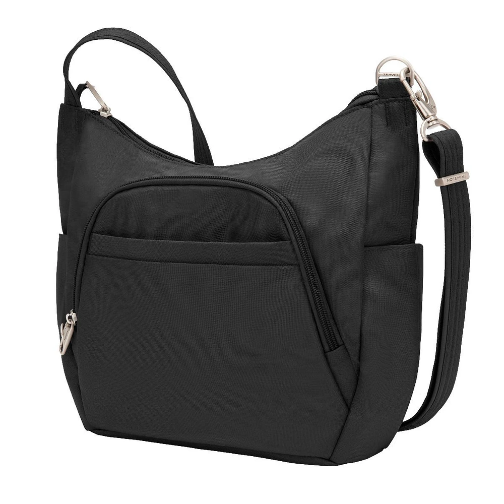 Anti-Theft Classic Crossbody Bucket Bag - Black