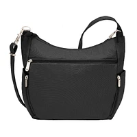 Anti-Theft Classic Crossbody Bucket Bag - Black