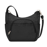 Anti-Theft Classic Crossbody Bucket Bag - Black