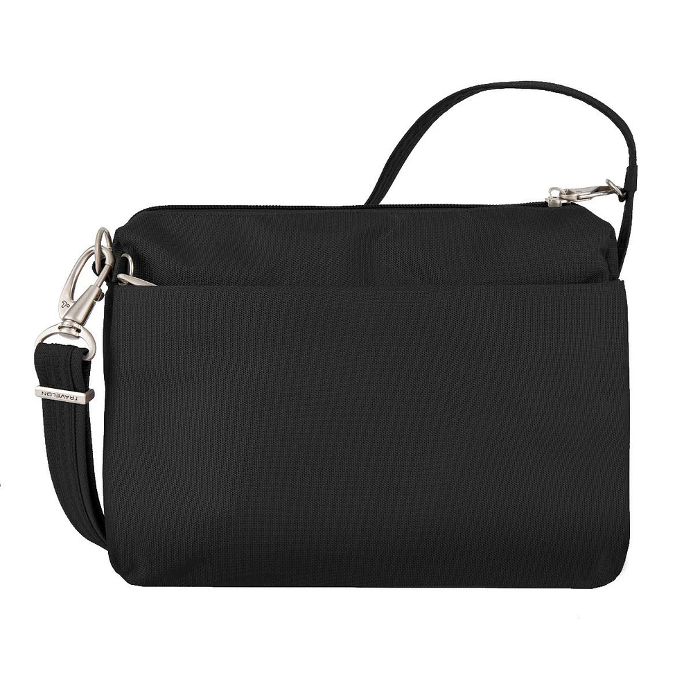 Anti-Theft Classic Small East/West Crossbody - Black