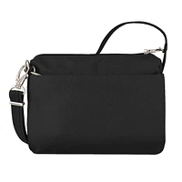 Anti-Theft Classic Small East/West Crossbody - Black