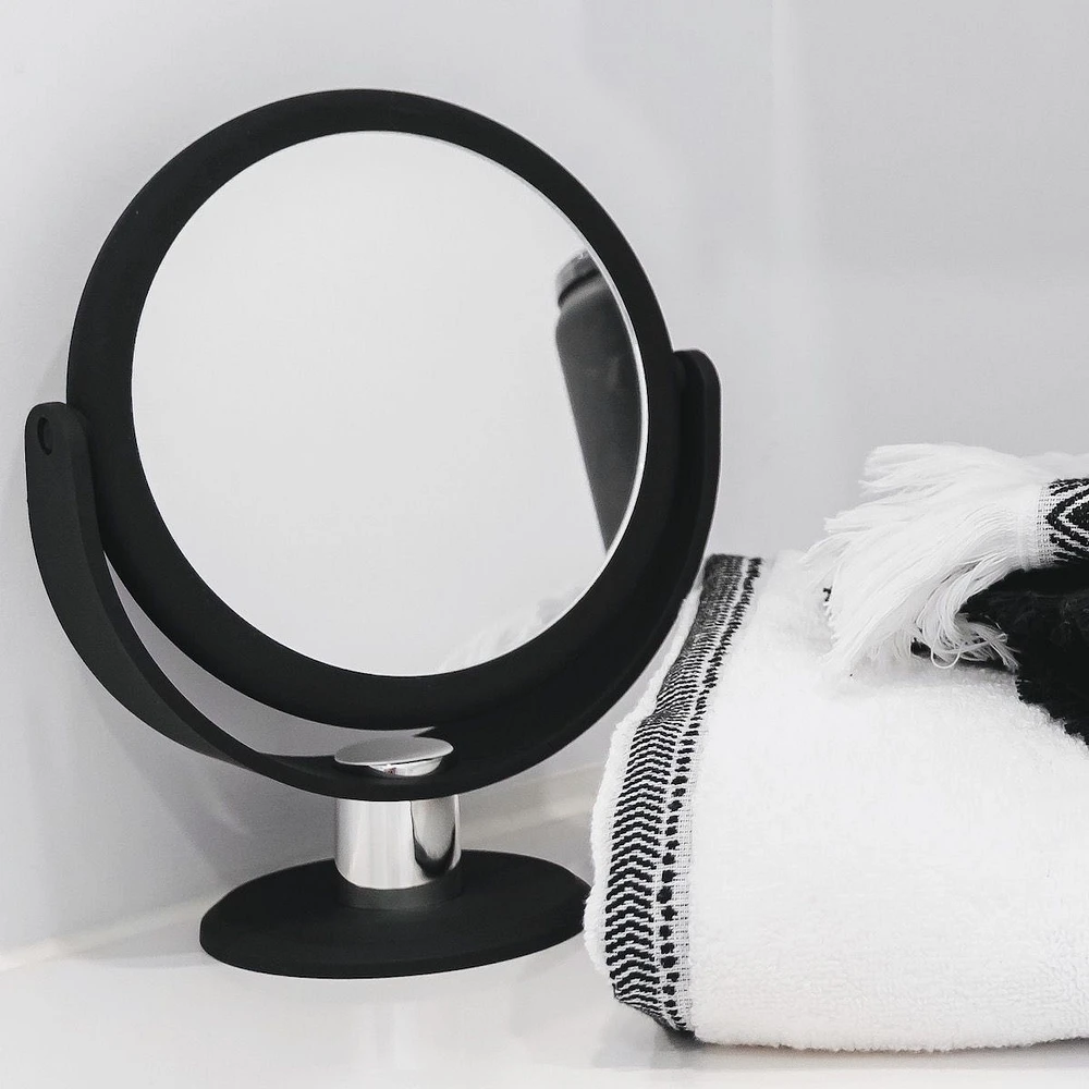 Miroir sur pied rond « Soft Touch »