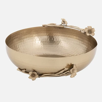 Eldora Satin Gold Salad Bowl