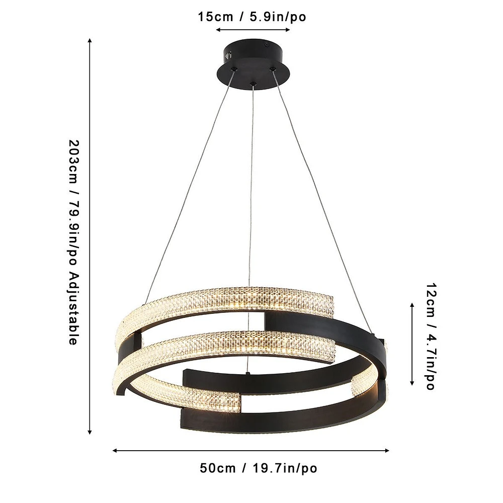 Luminaire suspendu « Lux » par Luce Lumen