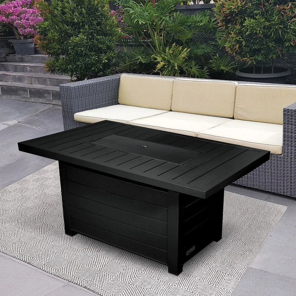 Foyer sur table « Serenity » - Onyx noir par Sunbeam