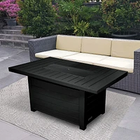 Foyer sur table « Serenity » - Onyx noir par Sunbeam