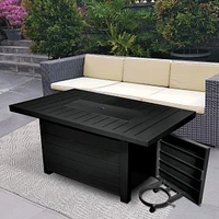 Foyer sur table « Serenity » - Onyx noir par Sunbeam
