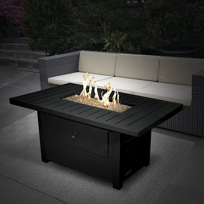 Oasis Fire Table - Black Onyx