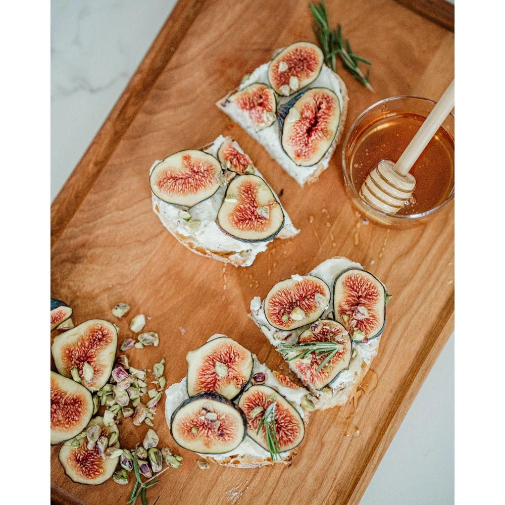 Set of 3 Cherry Wood Serving Boards