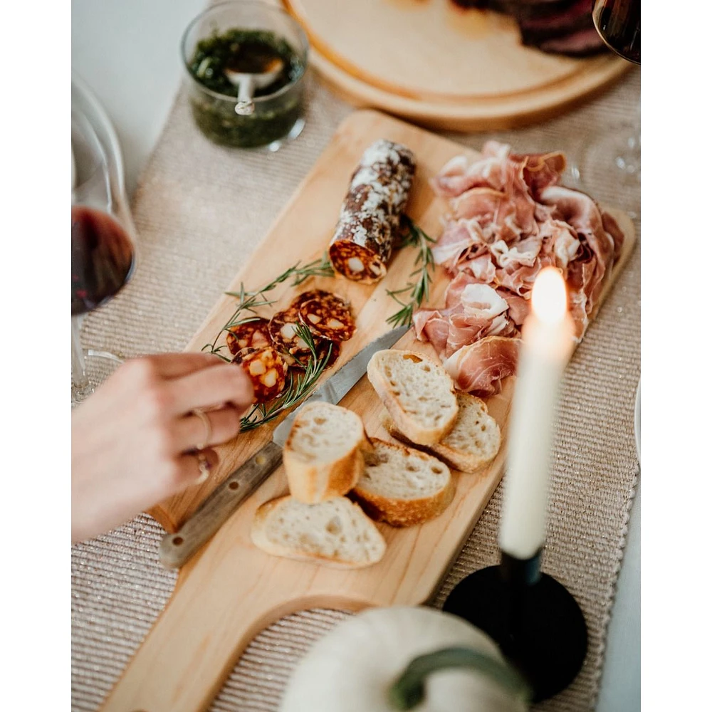 Set of 3 Maple Wood Serving Boards