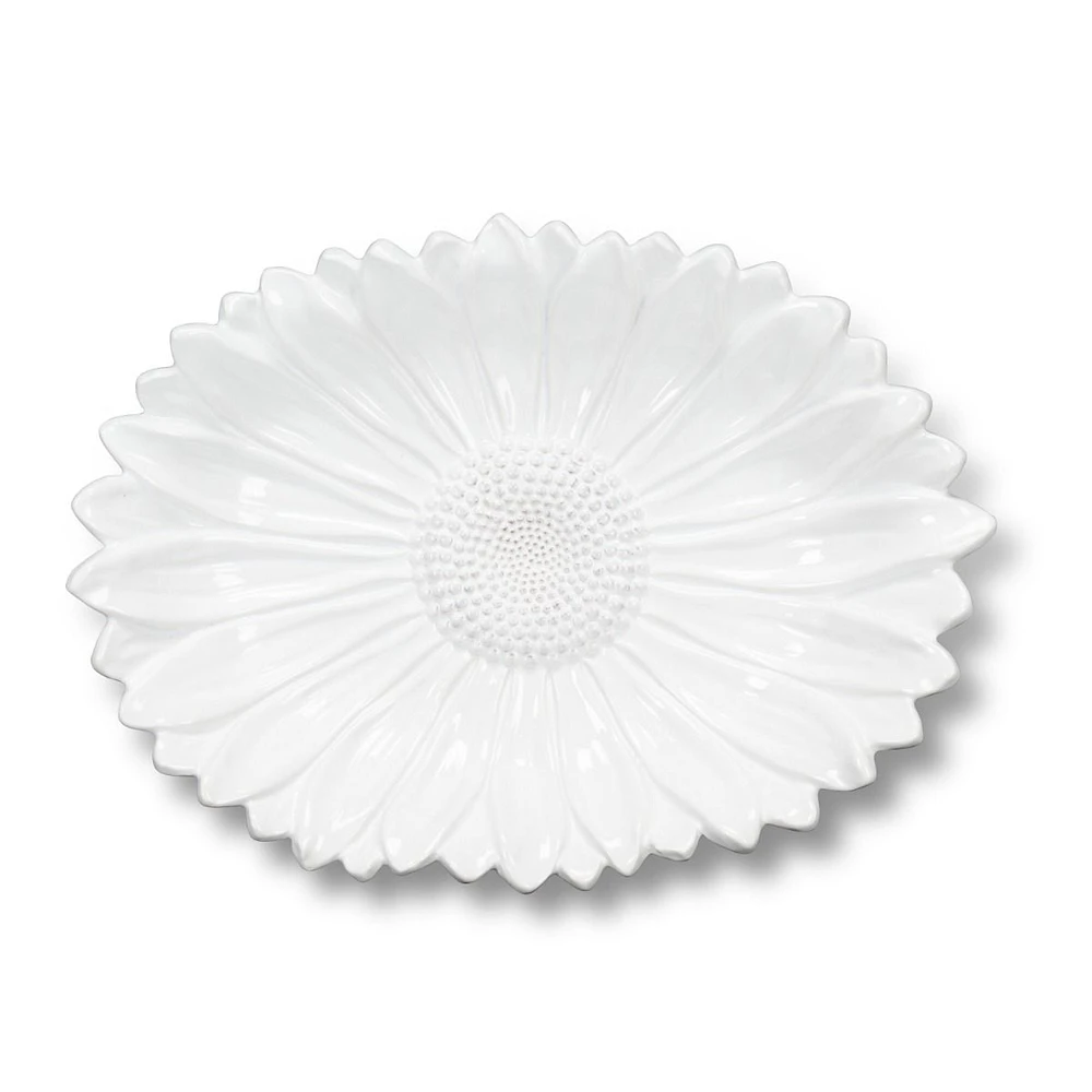 Oval Flower Platter - 8.5” x 11.5" 