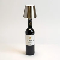 Classic Shade LED Bottle Stopper - Silver