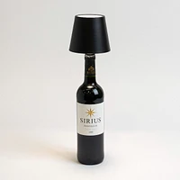 Classic Shade LED Bottle Stopper - Black