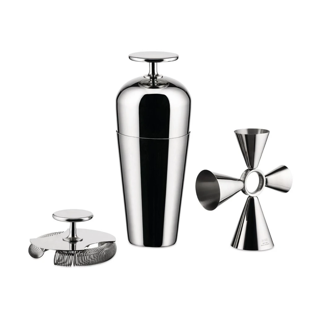 The Tending Box 3 pieces Cocktail Mixing Kit by Alessi