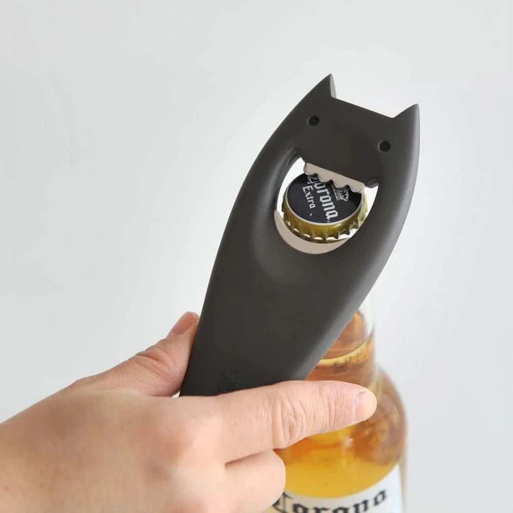 Diabolix Black Bottle Opener by Alessi