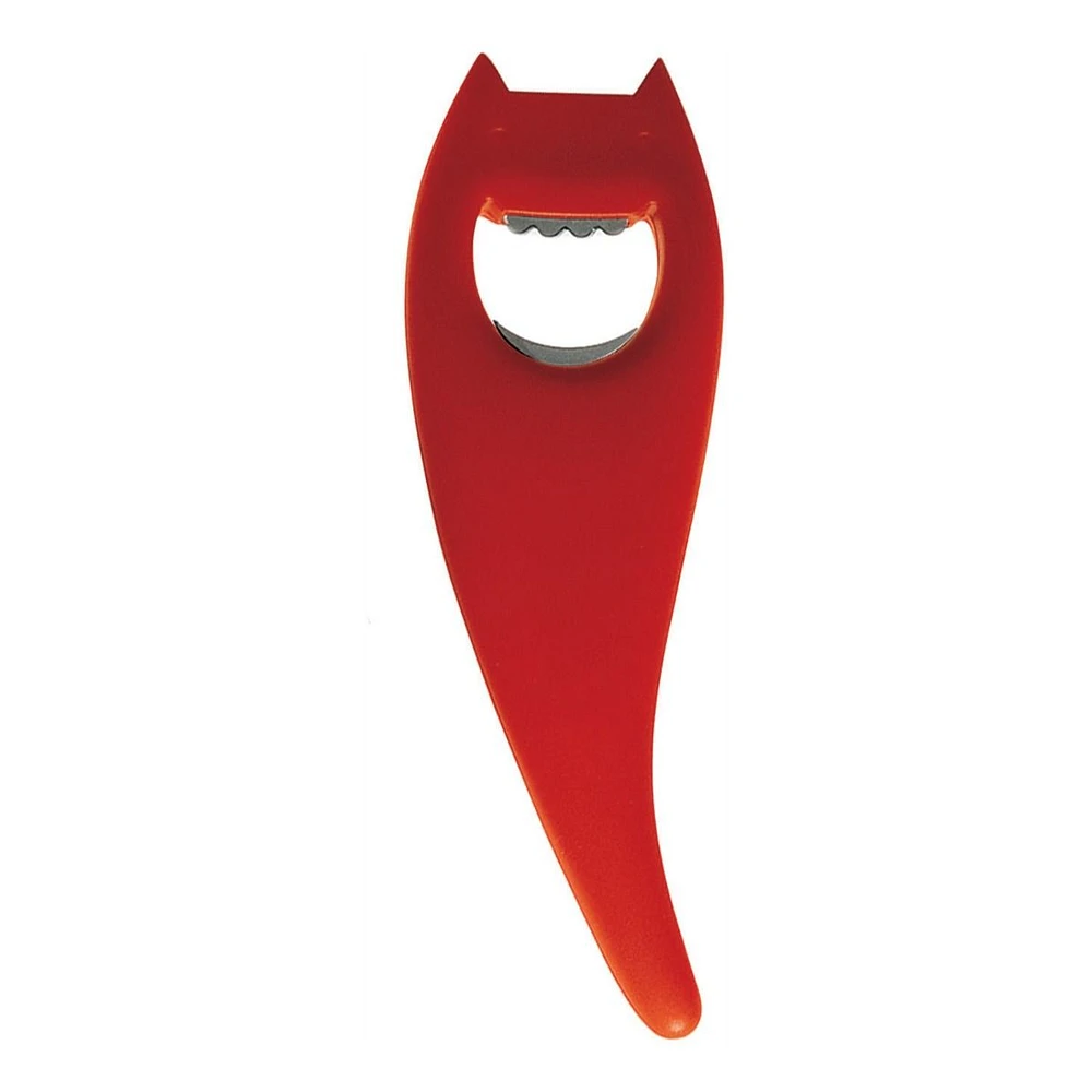 Diabolix Red Bottle Opener by Alessi