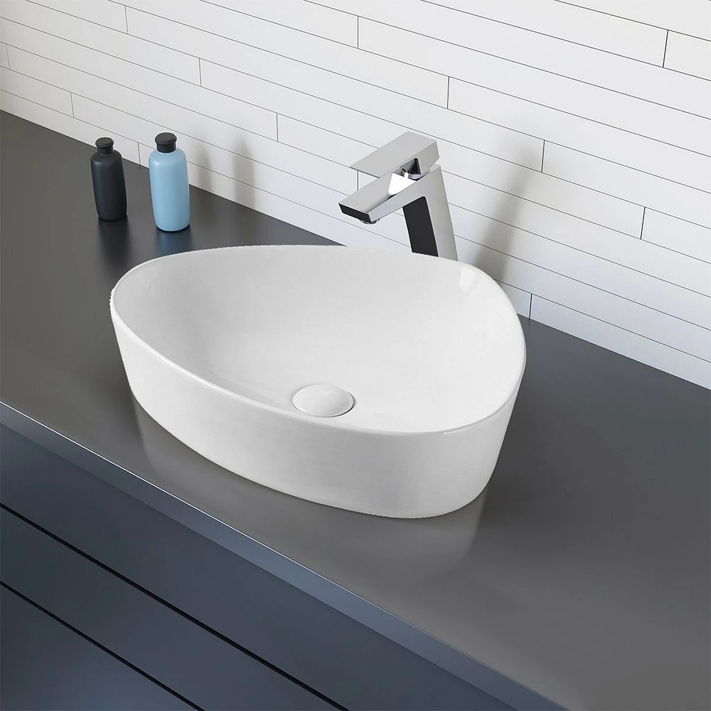 Alden Above-Counter Ceramic Basin