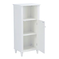 Alexa Floor Cabinet - White