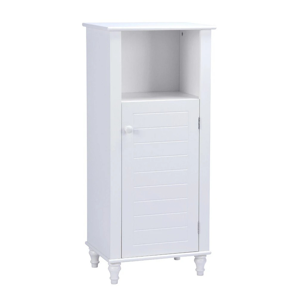 Alexa Floor Cabinet - White