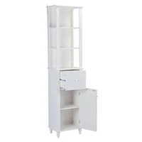 Armoire haute « Alexa » -  Blanc