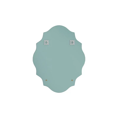 Amelie Framless Oval Mirror