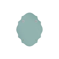 Amelie Framless Oval Mirror