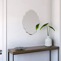 Amelie Framless Oval Mirror